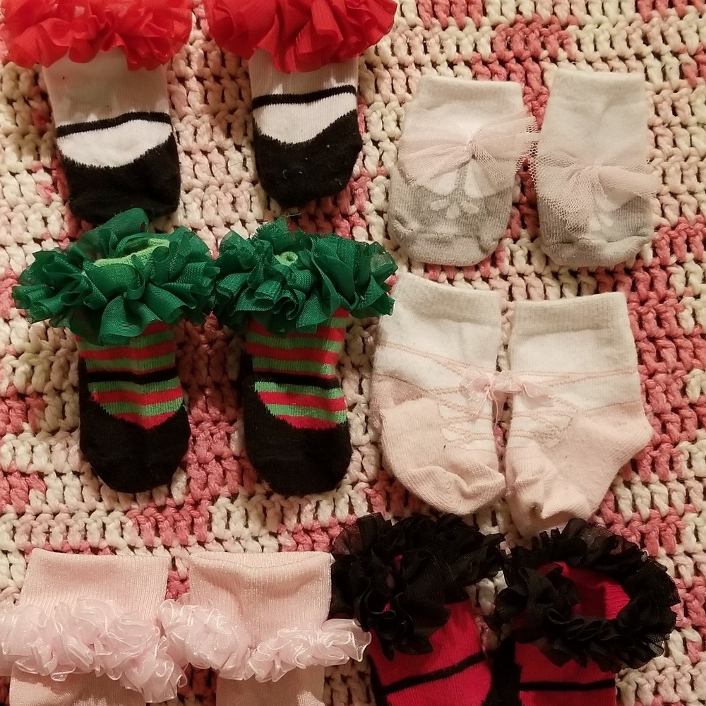 Baby girl socks